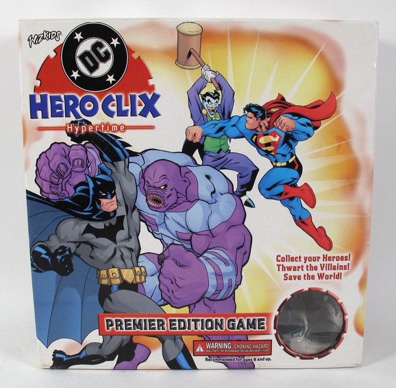 DC Hero Clix Hypertime Premier Board Game by Wizkids - Click Image to Close