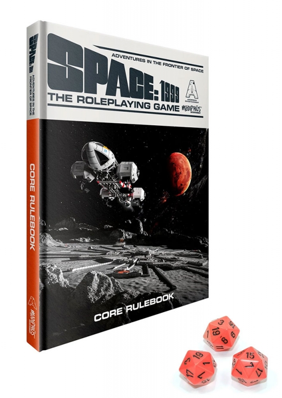 Space: 1999 The Roleplaying Game Core Rulebook Hardcover Book - Click Image to Close