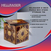 Hellraiser 4-Inch Puzzle Stash Box Lament Cube Storage Tin