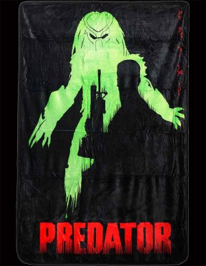 Predator Silhouette Fleece Throw Blanket