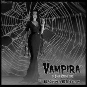 Vampira Monochrome Version 1/6 Scale Figure with Couch Black & White