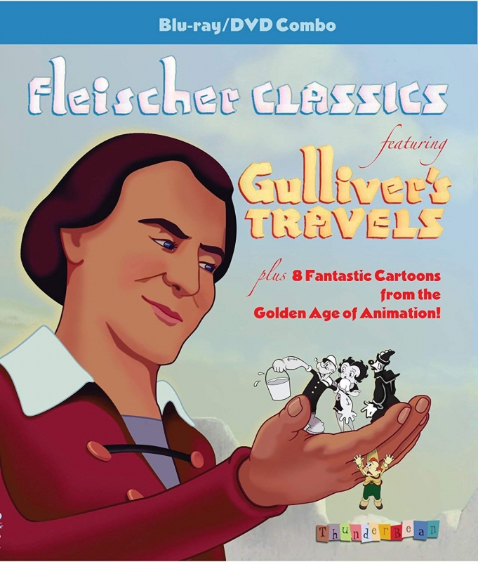 Fleischer Classics Featuring Gulliver’s Travels Plus Eight Fantastic Cartoons RESTORED Blu-Ray - Click Image to Close