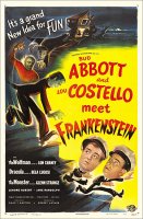 Abbott and Costello Meet Frankenstein 1948 Reproduction Poster