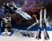 Macross Robotech SDF-1 1/3000 Scale Perfect Transformed Figure by Arcadia