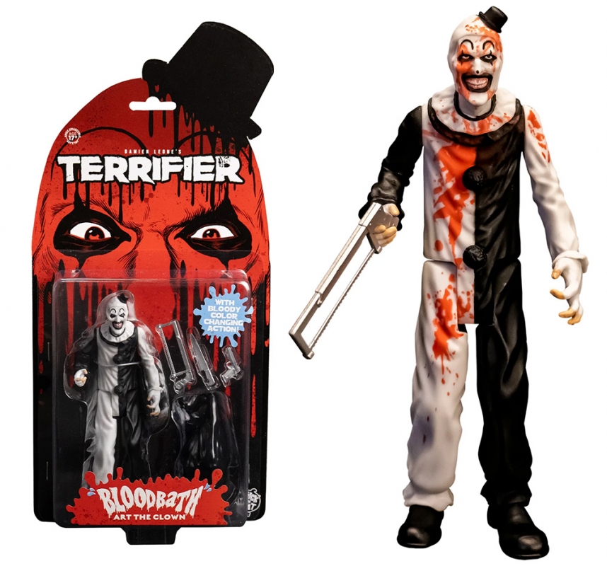 Terrifier Art the Clown Blood Bath 5 Inch Action Figure - Click Image to Close