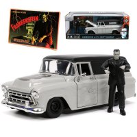 Frankenstein 1957 Chevy Suburban 1/24 Scale Die-Cast Vehicle with Figure