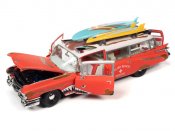 Cadillac 1959 Eldorado Ambulance Surf Shark 1/18 Scale Diecast Vehicle