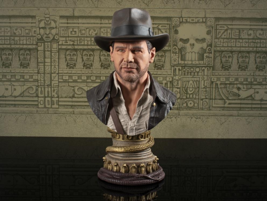 Indiana Jones Raiders of the Lost Ark Limited Edition 1/2 Scale Bust - Click Image to Close