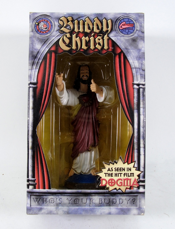 Dogma Buddy Christ Dashboard Statue View Askew Kevin Smith - Click Image to Close