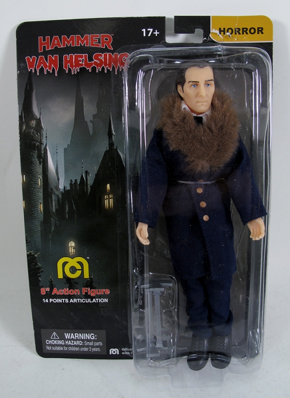 Van Helsing with CANDLESTICKS Hammer Films 8 Inch Mego Figure Peter Cushing NOT MINT - Click Image to Close