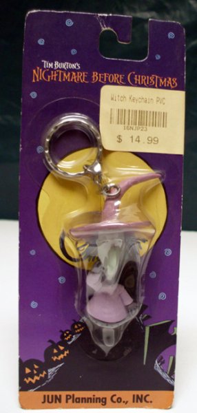 Nightmare Before Christmas PVC Witch Keychain