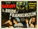 Bride of Frankenstein 1935 Style B Half Sheet Poster Reproduction