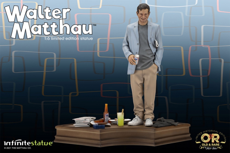 Odd Couple 1968 Oscar Walter Matthau 1/6 Scale Statue - Click Image to Close