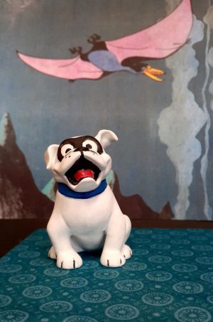 Jonny Quest Bandit Dog Statue Hand Painted Original Collectible Figure