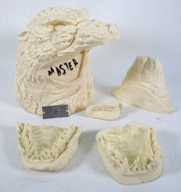 Godzilla Vs. Biollante 1989 Godzilla Big Head Resin Casting - Click Image to Close