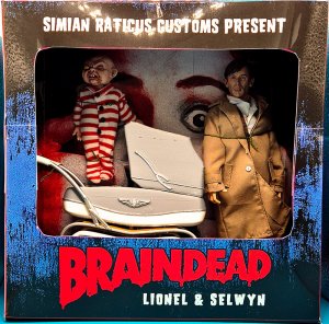 Brain Dead / Dead Alive Lionel and Selwyn Pram Set 8" Retro Style Figure Set