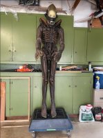 Alien 1979 Lifesize Alien Replica Statue H.R. Giger (PRE-OWNED - SEE DESCRIPTION)