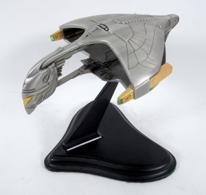 Star Trek TNG Romulan War Bird Large Scale Pewter Replica Franklin Mint