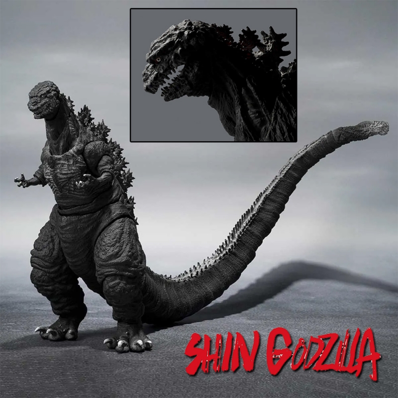 Godzilla Shin Godzilla 2016 Forth Form ORTHOchromatic Ver. Figure by Bandai Japan - Click Image to Close