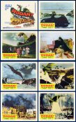 Rodan 1957 Lobby Card Set (11 X 14)