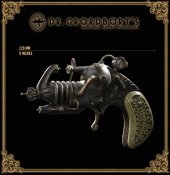 Dr. Grordbort's Victorious Mongoose 1902A Concealable Ray Pistol By Weta