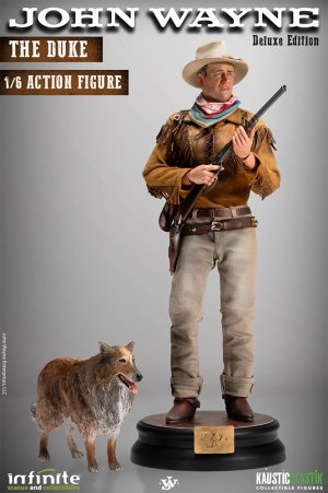 John Wayne Hondo (With Sam the Dog) 1/6 Scale Figure by Infinite Statue