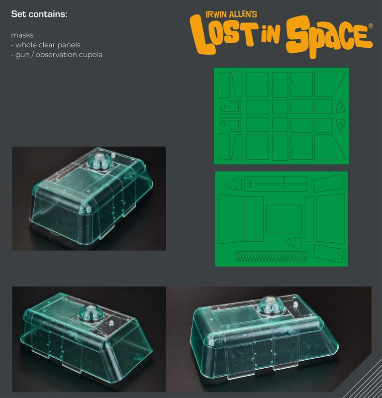 Lost In Space Chariot 1/35 Scale Painting Masks - Click Image to Close