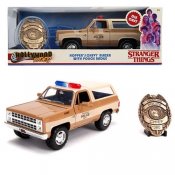 Stranger Things 1980 Chevy Blazer 1/24 Scale Die-Cast Metal Vehicle with Badge