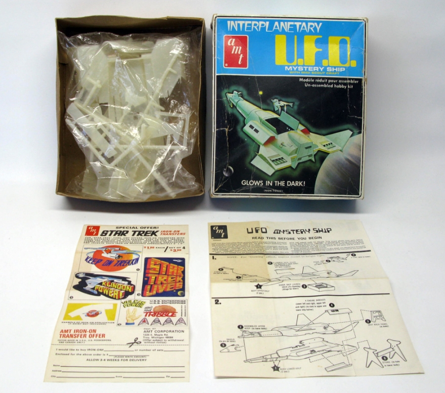 Star Trek AMT Interplanetary U.F.O. Mystery Ship Model Kit - Click Image to Close