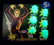 Aurora Monsters Glow Head Fantasy Model Display Card Wolfman Version