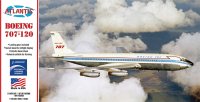 Boeing 707-120 1/139 Scale Airliner Plastic Model Kit by Atlantis