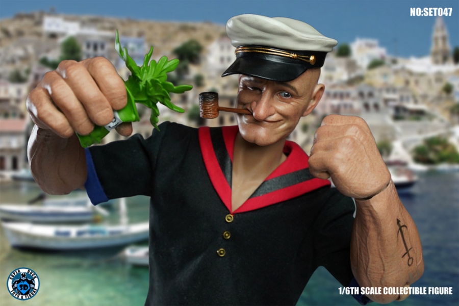 Popeye The Sailor 1/6 Scale Figure by SuperDuck - Click Image to Close