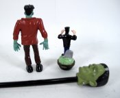 Frankenstein Pencil, PHB Porcelain Hinged Box and Rubber Figure