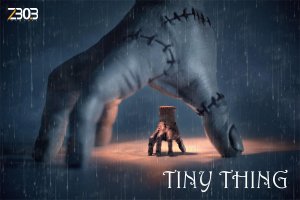 Thing and Tiny Thing Resin Figure Set