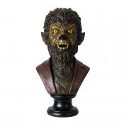 Wolfman Werewolf Cold Cast Resin Bust