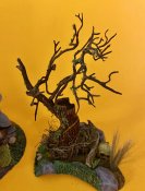 Aurora Monster Scenes Scale Wolfman Jungle scene #2  Resin Model Kit