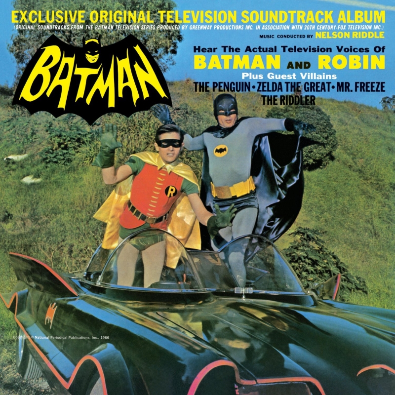 Batman 1966 Soundtrack CD Nelson Riddle - Click Image to Close