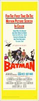 Batman 1966 Adam West & Burt Ward 14X36 Insert Reproduction Poster