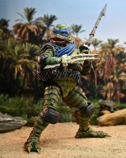 NECA TMNT Turtles in Time: Leonardo 7 Inch Action Figure