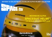 Space: 1999 LTD Koenig Alpha Moonbase Space Helmet 1/4 Scale Deluxe Replica