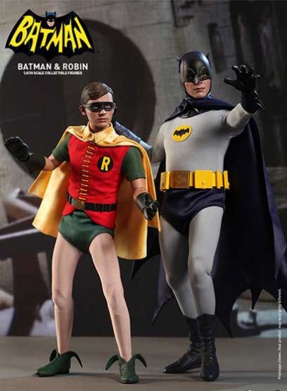 Batman Adam West 1966 Film 1 6 Scale Figure Hot Toys Batman Adam