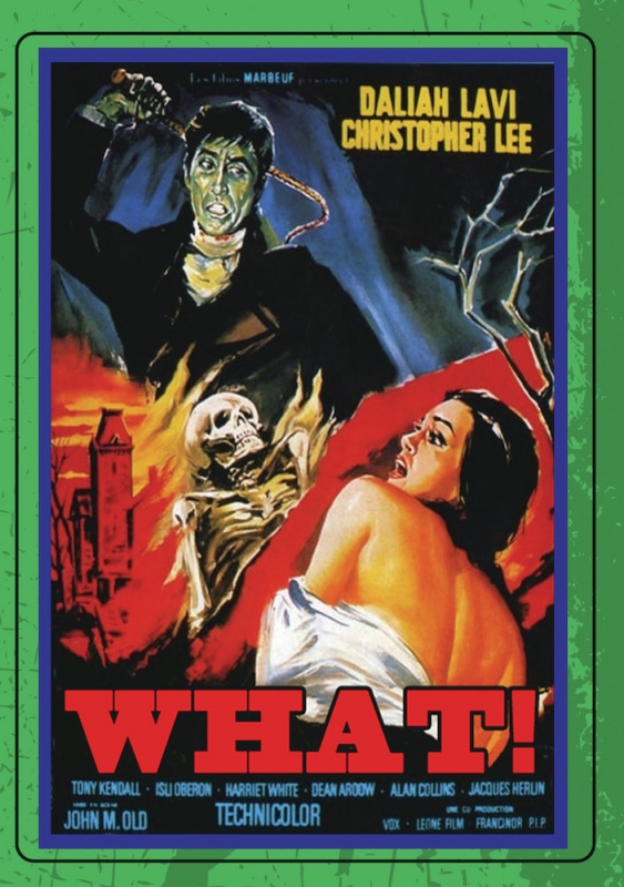 WHAT! AKA The Whip And The Body (1963) DVD Christopher Lee - Click Image to Close