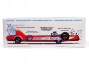 Ramchargers Dragster & Transporter Truck 1/25 Scale Model Kit by MPC