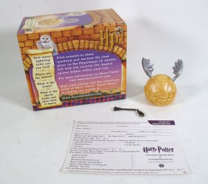 Harry Potter Golden Snitch Secret Box Year 2000 Limited Edition Replica