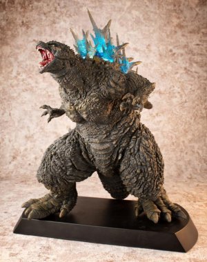 Godzilla Minus One 2023 Ultimate Article Monsters Godzilla Statue (Attacking Ginza Ver.) with LED Lights