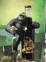 King Kong Cola Rare Soda Bottle (Full)