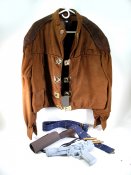 Battlestar Galactica 1978 Uniform Costume Jacket, Belt, Holster and Blaster Prop Replicas