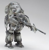 Maschinen Krieger MK44 Whiteknight Moon Type Ausf. H 1/20 Scale Model Kit by Hasegawa