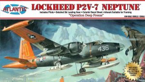 Lockheed P2V-7 Neptune 1/104 Scale Revell Re-Issue Model Kit by Atlantis