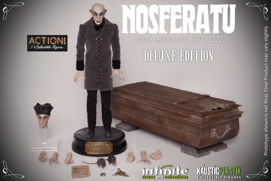 Nosferatu 100th Anniversary Kaustic Plastik X Infinite 1/6 Statue (Deluxe Ver) - Click Image to Close